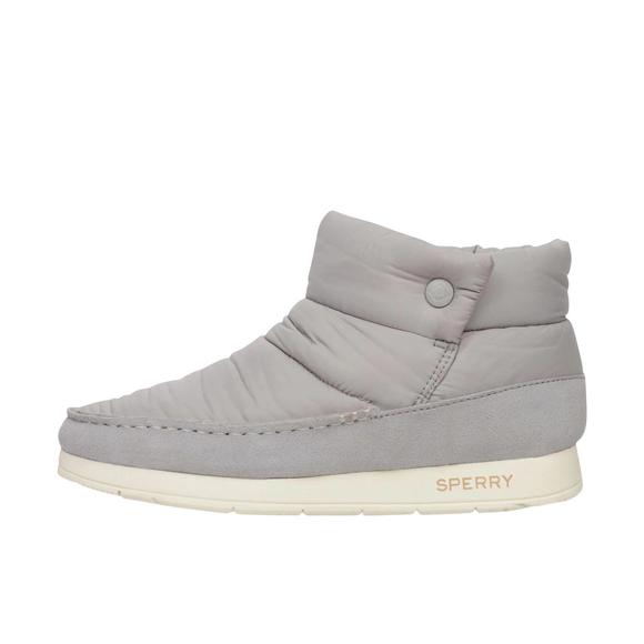 NEW SPERRY women's moc-sider bootie in grey nylon - Picture 2 of 4